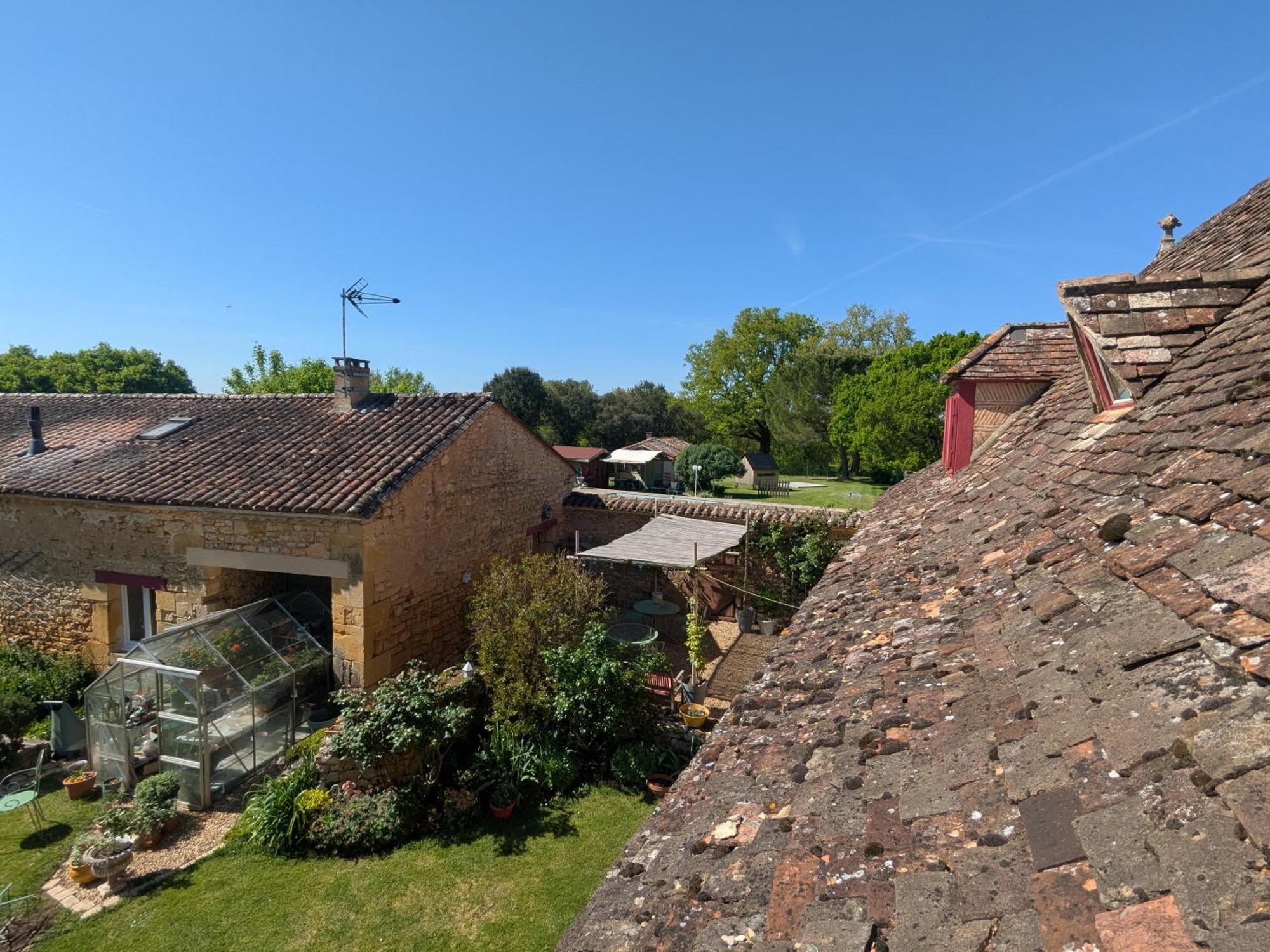 La Borie Du Chevrier Hotel Sainte-Croix-de-Beaumont Luaran gambar