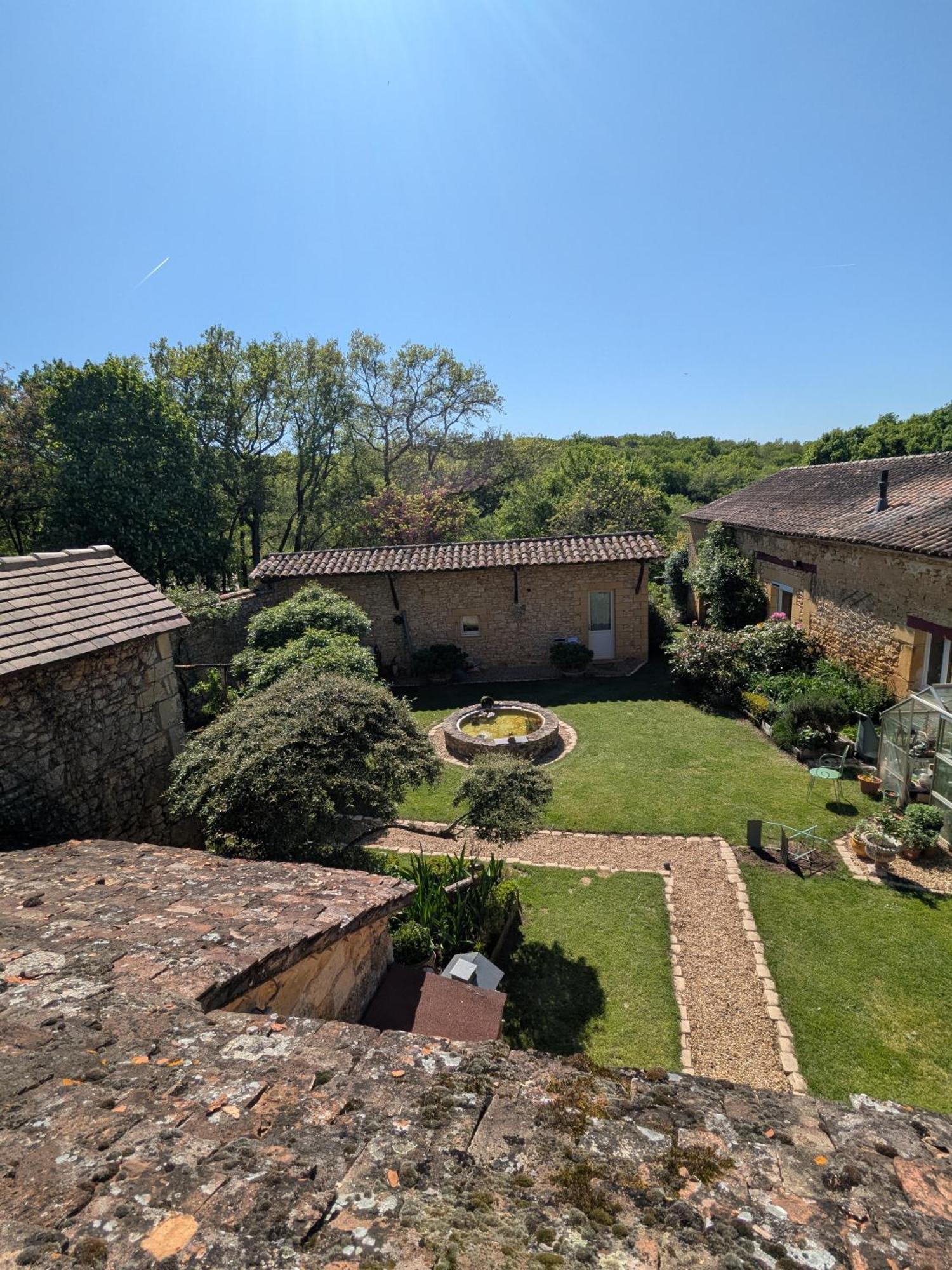 La Borie Du Chevrier Hotel Sainte-Croix-de-Beaumont Luaran gambar